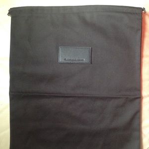 ALEXANDER WANG Black Dustbag 17.5x13 Black Bag